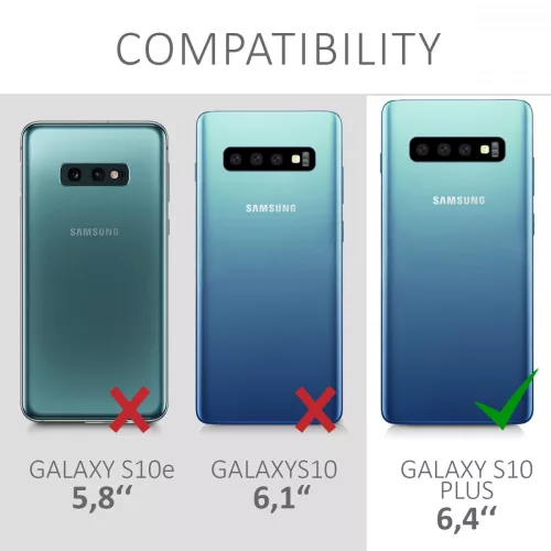 Etui do Samsunga Galaxy S10 Plus, Silikon, Żółty, 49028.158