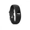 Zestaw 2 pasków do Garmin Vivofit 4, kwmobile, silikon, czarny, 44228.47