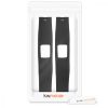 Zestaw 2 pasków do Garmin Vivofit 4, kwmobile, silikon, czarny, 44228.47