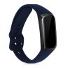 Zestaw 2 pasków do Samsung Galaxy Fit (SM-R370), kwmobile, silikon, niebieski / czarny, 50233.01