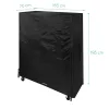 Husa masa tenis Navaris, impermeabila, 165x70x185 cm, snur reglabil, 420D Oxford, negru, poliester