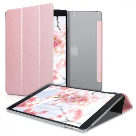   Etui do Apple iPad 10.2 2019, Skóra ekologiczna, Różowy, 50343.81