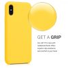 Etui do Apple iPhone X / iPhone XS, Silikon, Żółty, 42495.165