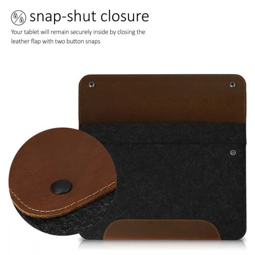 Etui do Apple iPad Mini 5, tekstylne, szare, 50430.01