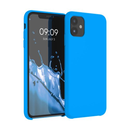 Etui do iPhone'a 11, Silikon, Niebieski, 49724.157