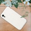 Etui na Apple iPhone XR, włókno roślinne, biały, 49105.02