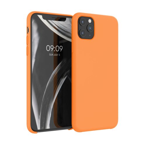 Etui do Apple iPhone 11 Pro Max, Silikon, Pomarańczowy, 49725.150
