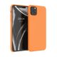 Etui do Apple iPhone 11 Pro Max, Silikon, Pomarańczowy, 49725.150