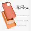 Etui do Apple iPhone 11 Pro Max, Silikon, Pomarańczowy, 49725.150