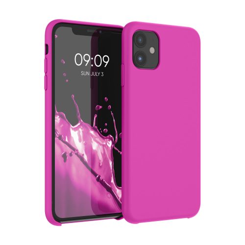Etui do Apple iPhone 11, Silikon, Różowy, 49724.135