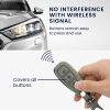 Etui na kluczyk samochodowy do Forda - 3 przyciski - Keyless Go, kwmobile, skóra nubukowa, szara, 49597.03