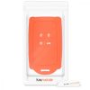 Etui na kluczyk samochodowy do Renault / Dacia - 4 przyciski - Keyless Go, Silikon, Pomarańczowy, 48035.29