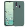 Etui do Samsunga Galaxy A40, Silikon, Zielone, 48547.166