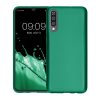 Etui do Samsunga Galaxy A70, Silikon, Zielone, 48430.170
