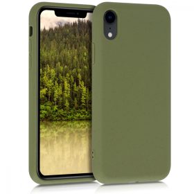   Etui do Apple iPhone XR, włókna roślinne, zielony, 49105.107