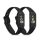 Zestaw 2 pasków do Samsung Galaxy Fit (SM-R370), kwmobile, silikon, czarny, 50233.47