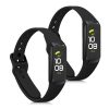 Zestaw 2 pasków do Samsung Galaxy Fit (SM-R370), kwmobile, silikon, czarny, 50233.47