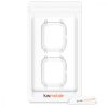 Zestaw 2 etui do Xiaomi Amazfit GTS, kwmobile, silikon, przezroczysty, 50943.01