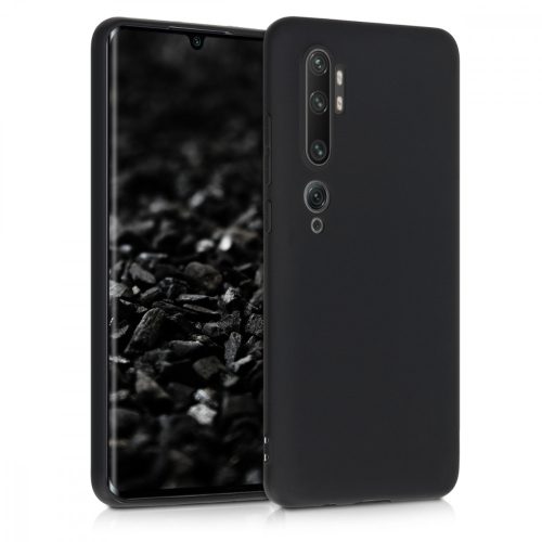 Etui do Xiaomi Mi Note 10 / Mi Note 10 Pro, Silikon, Czarny, 50948.50