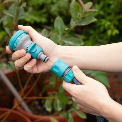 Zestaw 4 złączy do węża Navaris, dysza, zestaw kranu, złącze węża, 51021.01