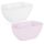 Zestaw 2x Kosz na śmieci kuchenne, 4 litry, 29 x 12 x 11 cm, 46978.03