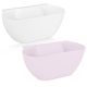 Zestaw 2x Kosz na śmieci kuchenne, 4 litry, 29 x 12 x 11 cm, 46978.03