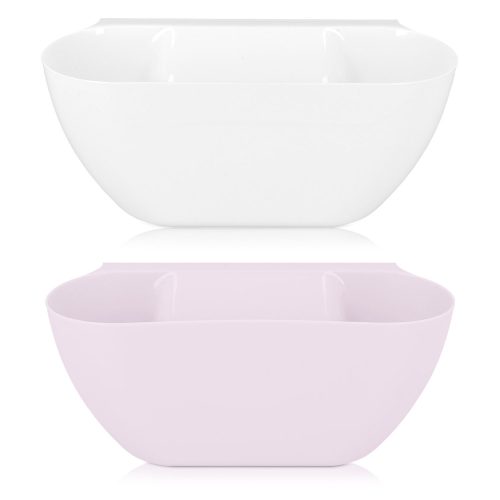 Zestaw 2x Kosz na śmieci kuchenne, 4 litry, 29 x 12 x 11 cm, 46978.03