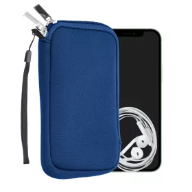   Uniwersalne etui na telefon L – 6,5 cala, neopren, niebieskie, 46188.3.04