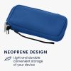 Uniwersalne etui na telefon L – 6,5 cala, neopren, niebieskie, 46188.3.04