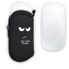 Pokrowiec na mysz Apple Magic Mouse 2/Magic Mouse 1, Kwmobile, czarno-biały, neopren, 51118.01