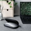 Pokrowiec na mysz Apple Magic Mouse 2/Magic Mouse 1, Kwmobile, czarno-biały, neopren, 51118.01