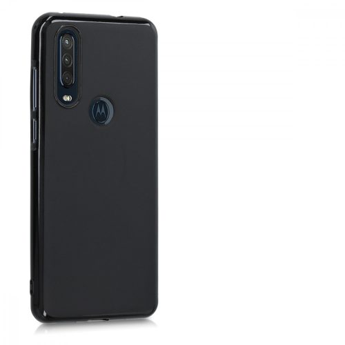 Etui do Motoroli One Action, silikonowe, czarne, 51158.47