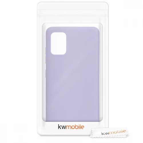 Etui do Samsunga Galaxy A51, Silikon, Fioletowy, 51196.108