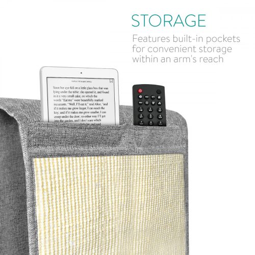 Ochrona przed zarysowaniem dla kotów Navaris z kieszeniami, 63 x 45 cm, sizal, 48412.25.02