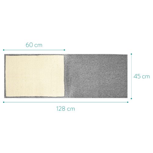 Ochrona przed zarysowaniem dla kotów Navaris z kieszeniami, 63 x 45 cm, sizal, 48412.25.02