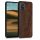 Etui do Samsunga Galaxy A51, Drewniane, Brązowe, 51432.01