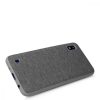 Etui do Samsunga Galaxy A10, tekstylne, szare, 51540.22