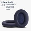 Zestaw 2 poduszek nausznych do słuchawek bezprzewodowych Bose Quietcomfort 35/QuietComfort QC35 II, Kwmobile, Niebieski, Skóra ekologiczna, 44519.17