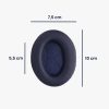 Zestaw 2 poduszek nausznych do słuchawek bezprzewodowych Bose Quietcomfort 35/QuietComfort QC35 II, Kwmobile, Niebieski, Skóra ekologiczna, 44519.17