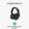 Zestaw 2 poduszek nausznych do słuchawek Sennheiser HD8/HD8 DJ/HD6 MIX, Kwmobile, Czarny, Skóra ekologiczna, 51571.01