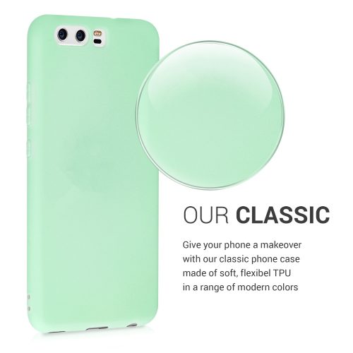Etui do Huawei P10, Silikon, Zielony, 51770.50