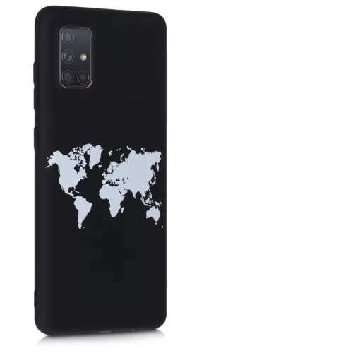 Etui do Samsunga Galaxy A71, Silikon, Czarny, 51207.03