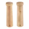 Set rasnite sare si piper Navaris, mecanism ceramic, 20.5x5.5 cm, maro, lemn