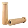 Set rasnite sare si piper Navaris, mecanism ceramic, 20.5x5.5 cm, maro, lemn