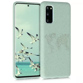   Etui do Samsung Galaxy S20, Włókna roślinne, Zielony, 51956.01