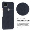 Etui do Google Pixel 4a, tekstylne, niebieskie, 52048.17