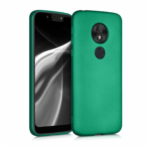 Etui do Motoroli Moto G7 Play, Silikon, Zielony, 47753.170