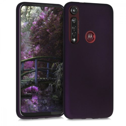 Etui do Motoroli Moto G8 Plus, Silikon, Fioletowy, 50815.115