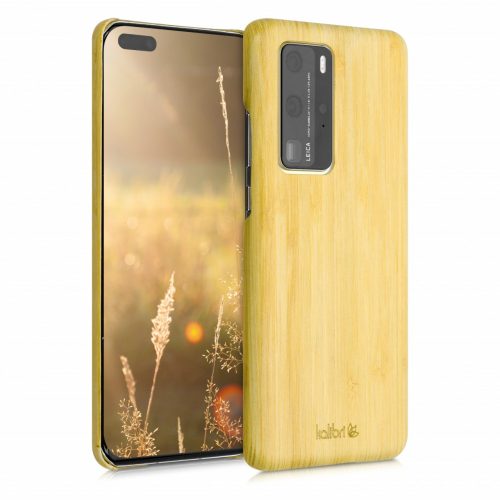Etui do Huawei P40 Pro, Drewniane, Brązowe, 52211.24