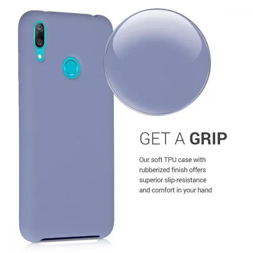 Etui do Huawei Y7 (2019) / Y7 Prime (2019), Silikon, Fioletowy, 50686.130